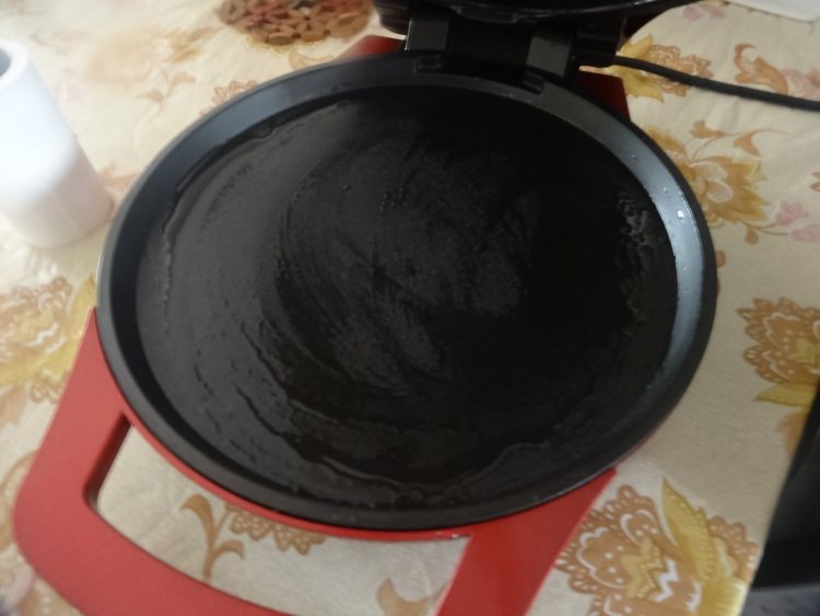 毛豆豆渣饼步骤6