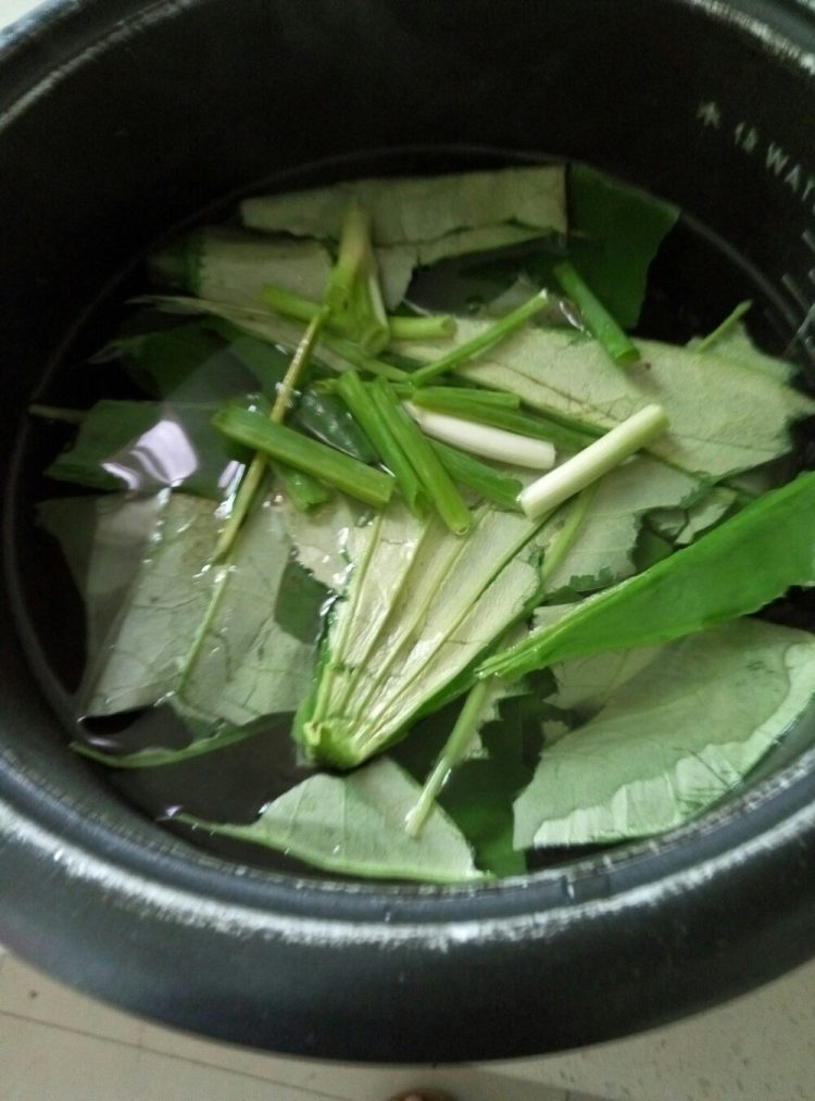 荷叶鸭腿冬瓜汤步骤5