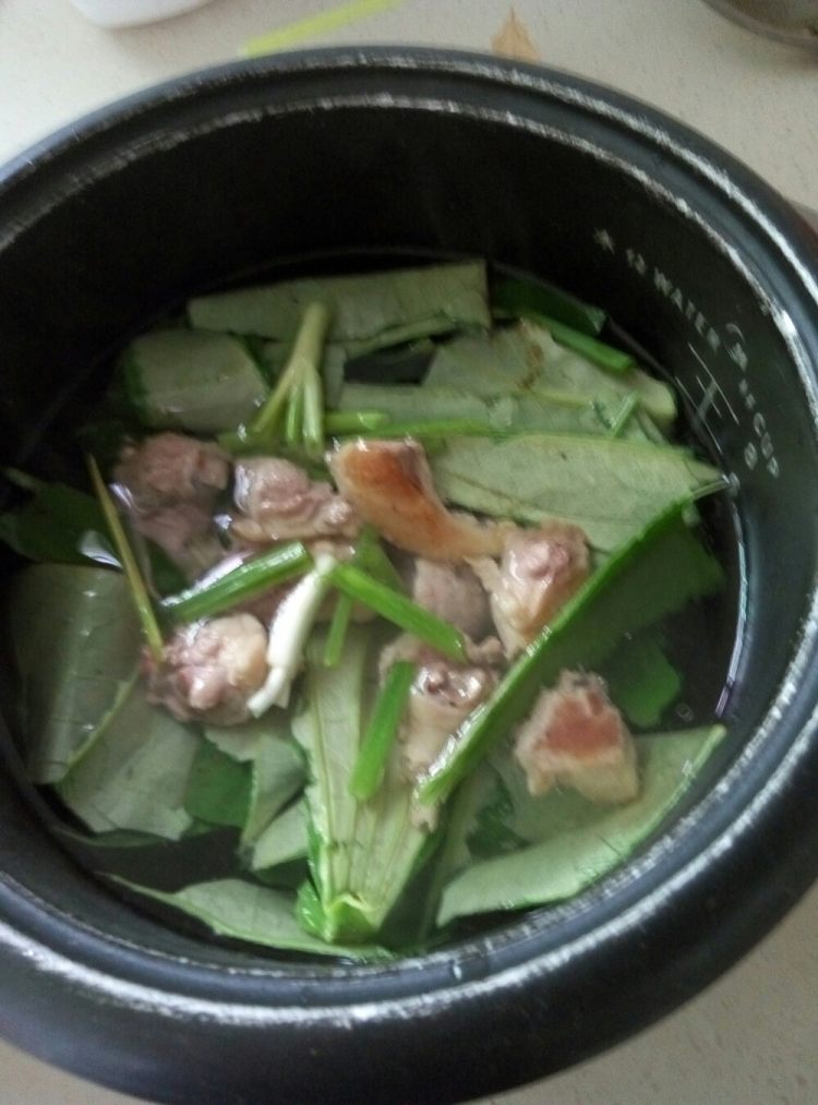 荷叶鸭腿冬瓜汤步骤6