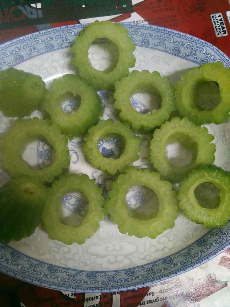 紫薯苦瓜步骤6