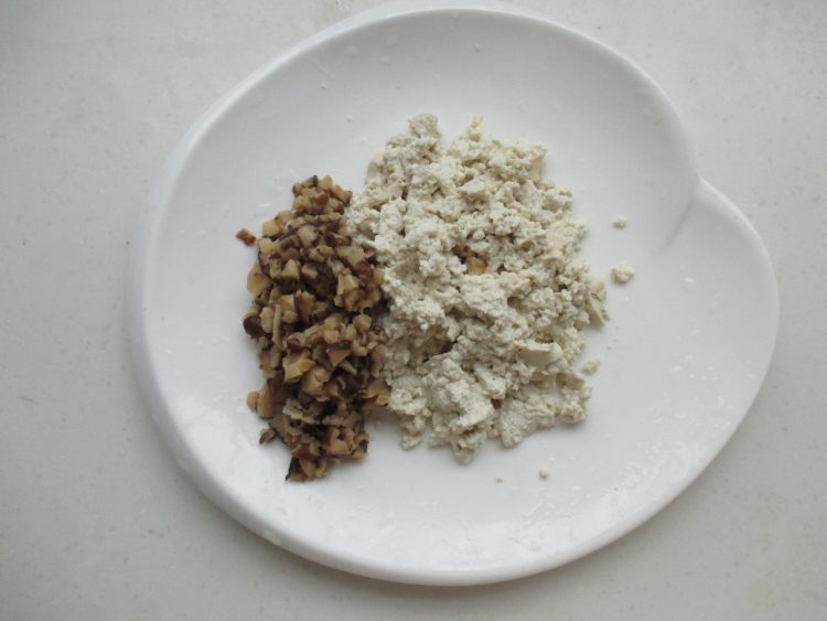豆腐香菇酿青椒步骤4