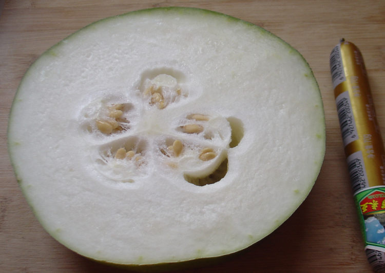 冬瓜烧火腿步骤1