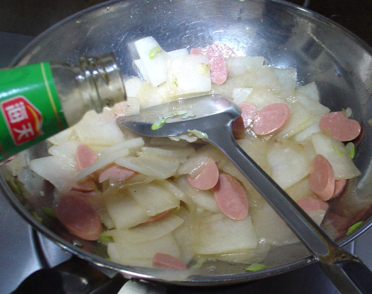 冬瓜烧火腿步骤11