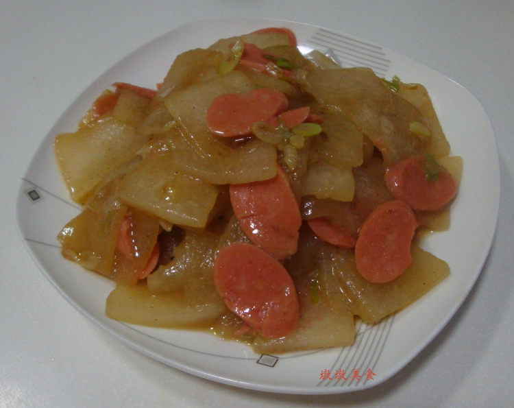 冬瓜烧火腿步骤14