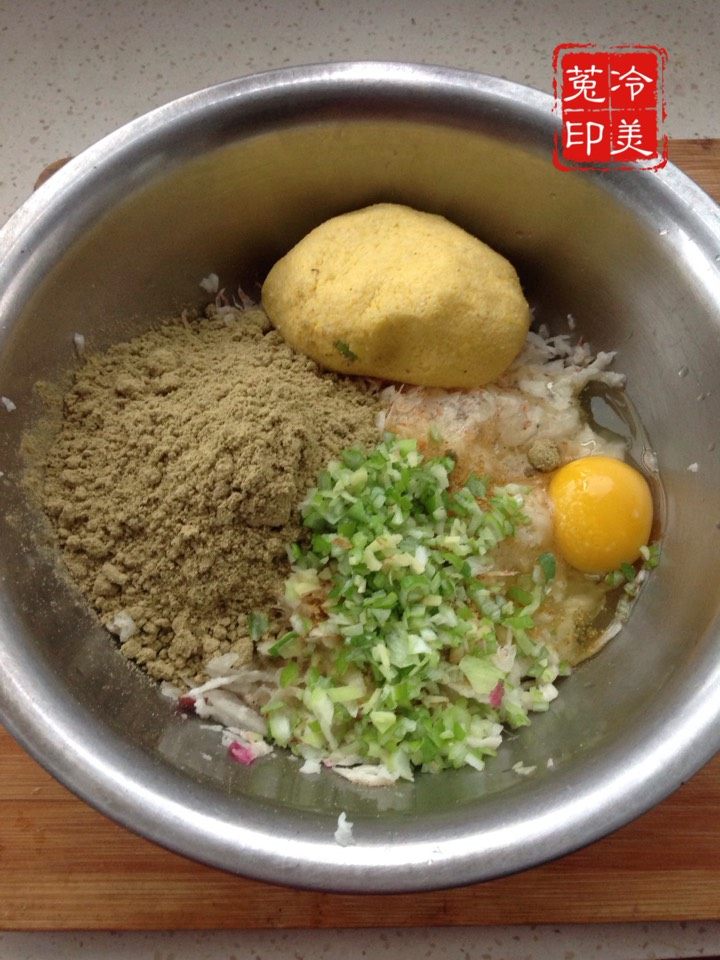 杂粮饼步骤6