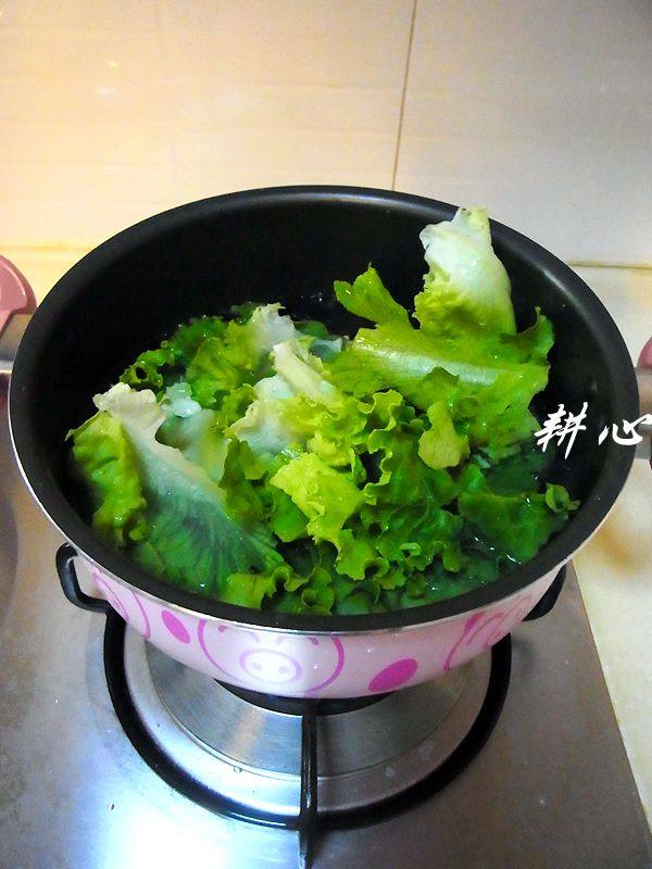 鲍汁螺片生菜步骤6