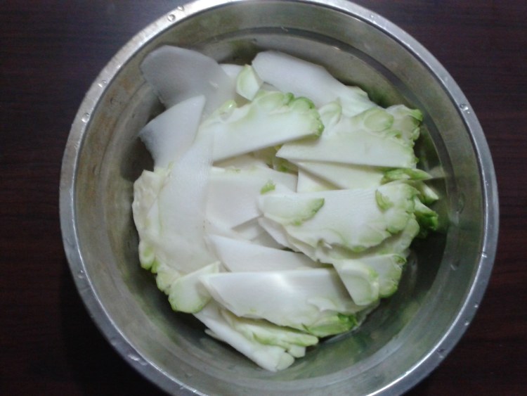 炝炒儿菜步骤1