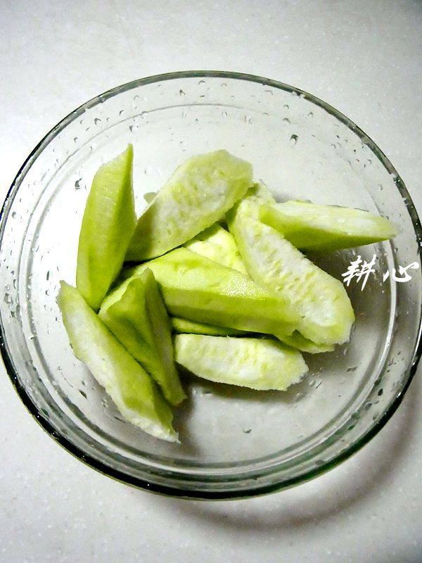 丝瓜排骨粥步骤4