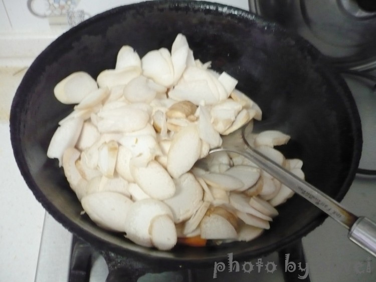 蚝油时蔬杏鲍菇步骤6