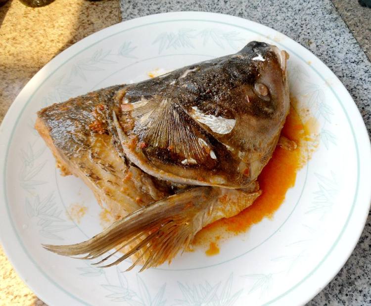 冬阴功鱼头步骤12