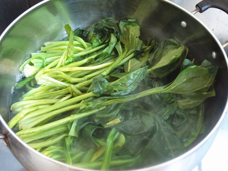 菠菜粉丝步骤5