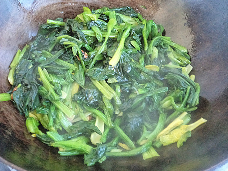 菠菜粉丝步骤8