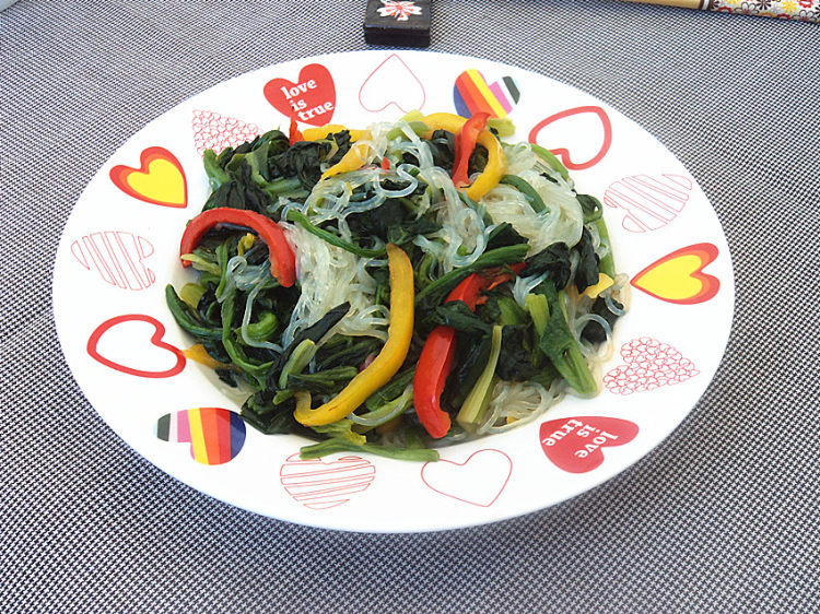 菠菜粉丝步骤11
