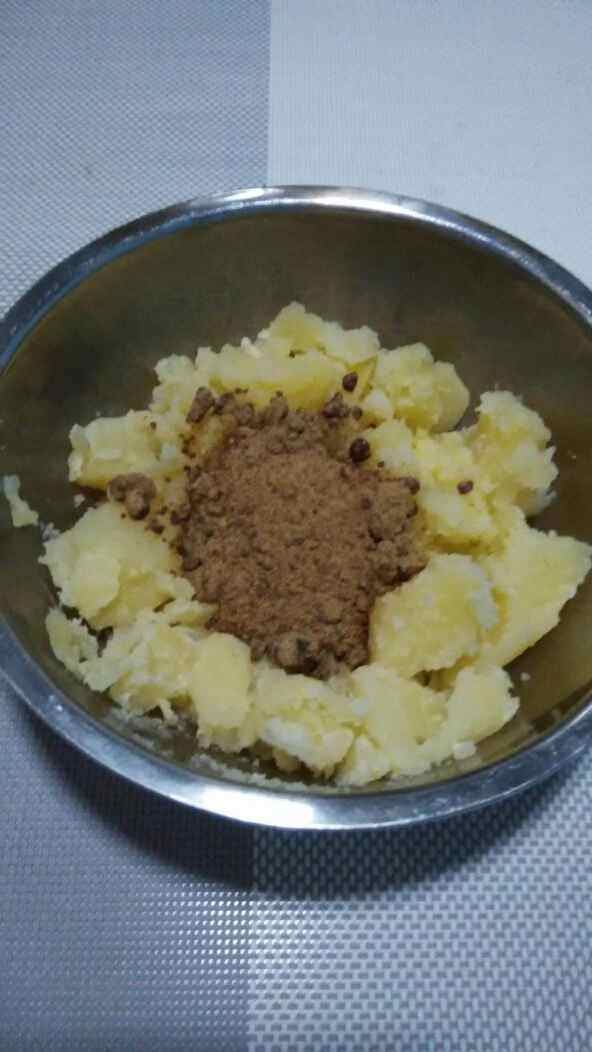 红糖土豆泥步骤4