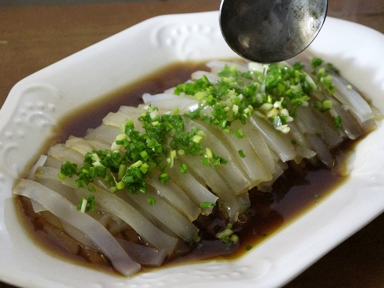 榨菜碎米拌粉皮步骤12