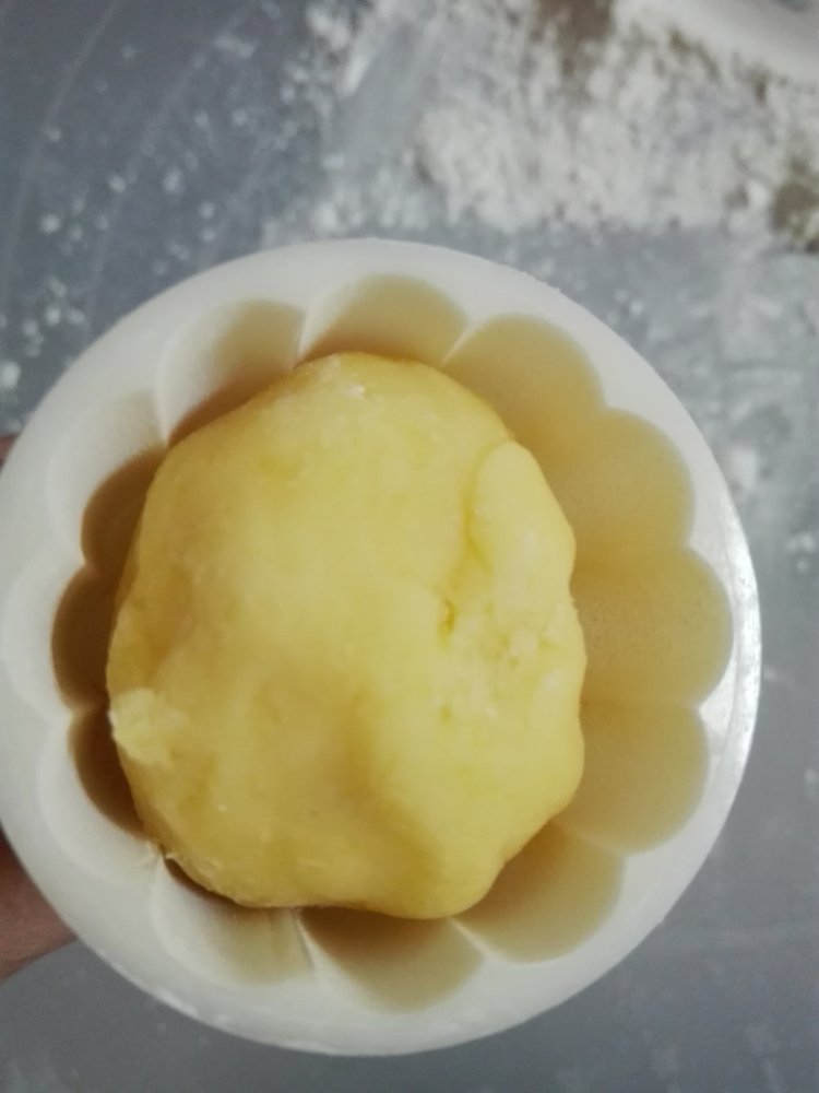 手工绿豆饼步骤11