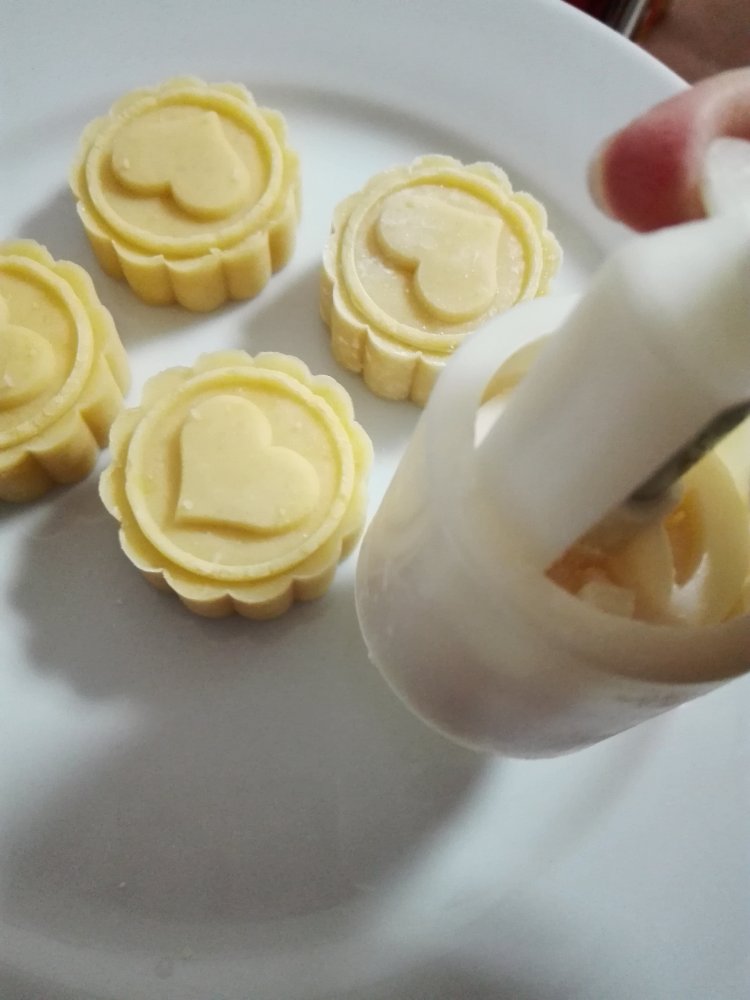 手工绿豆饼步骤12