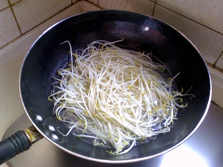 香拌豆芽菜步骤3