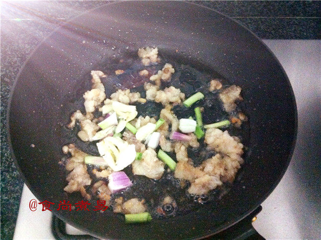 肉末炒黄豆芽步骤5