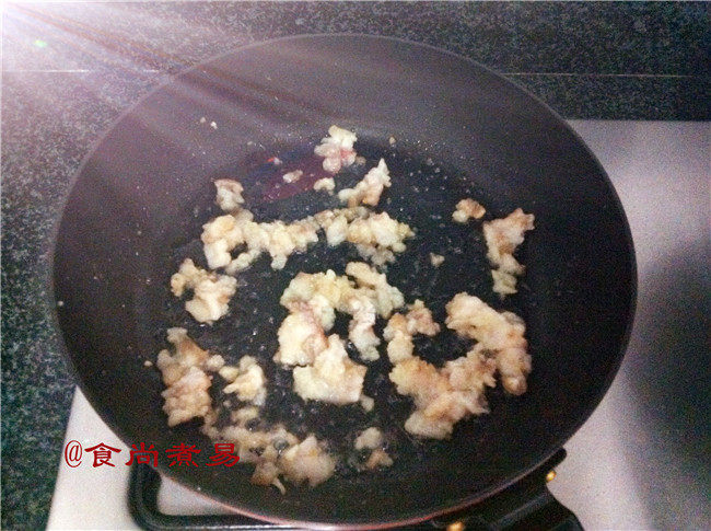 肉末炒黄豆芽步骤4