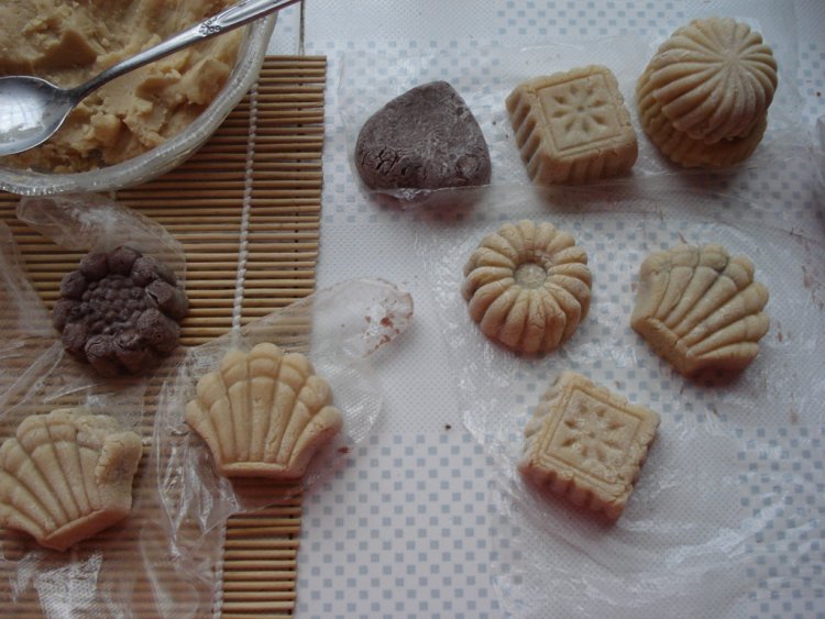 豆沙芸豆糕步骤16