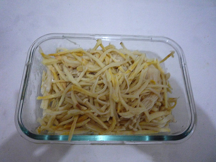 红油笋丝步骤7