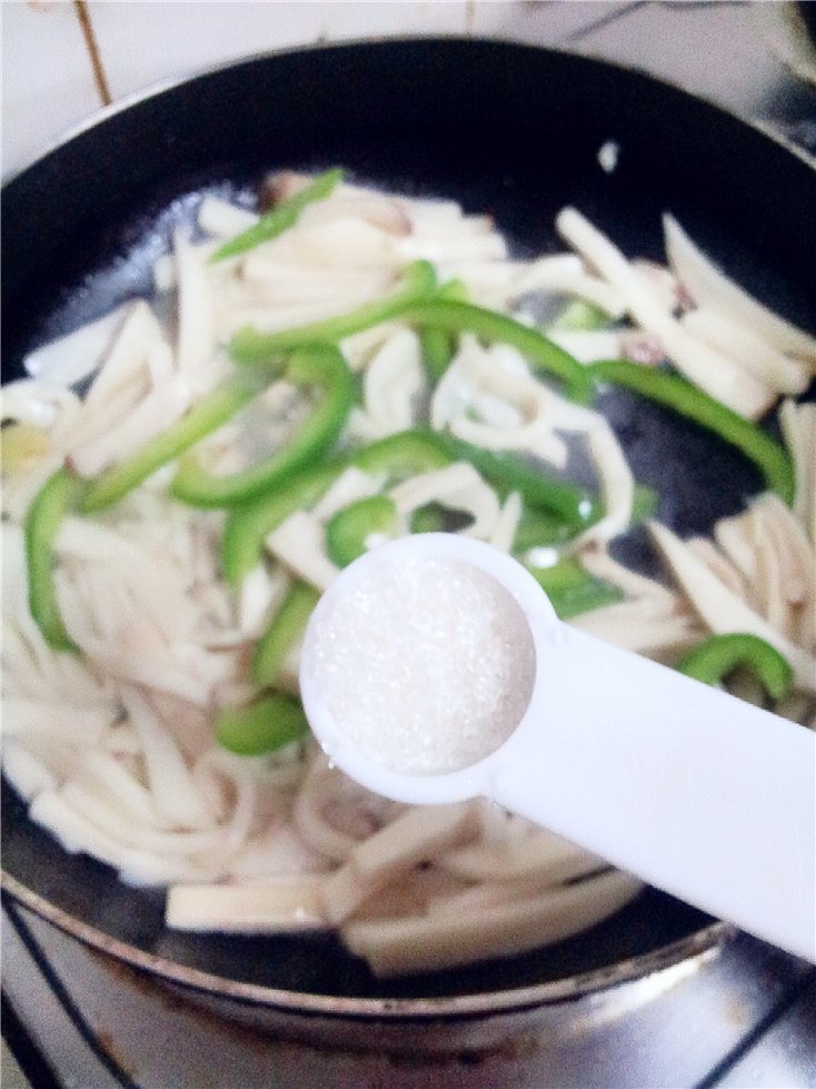 青椒杏鲍菇步骤9