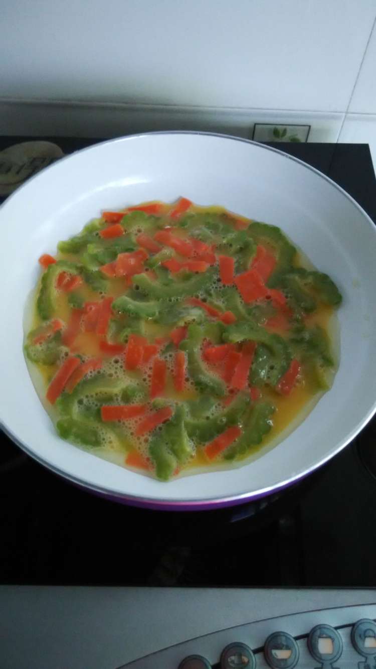 苦瓜煎饼步骤10