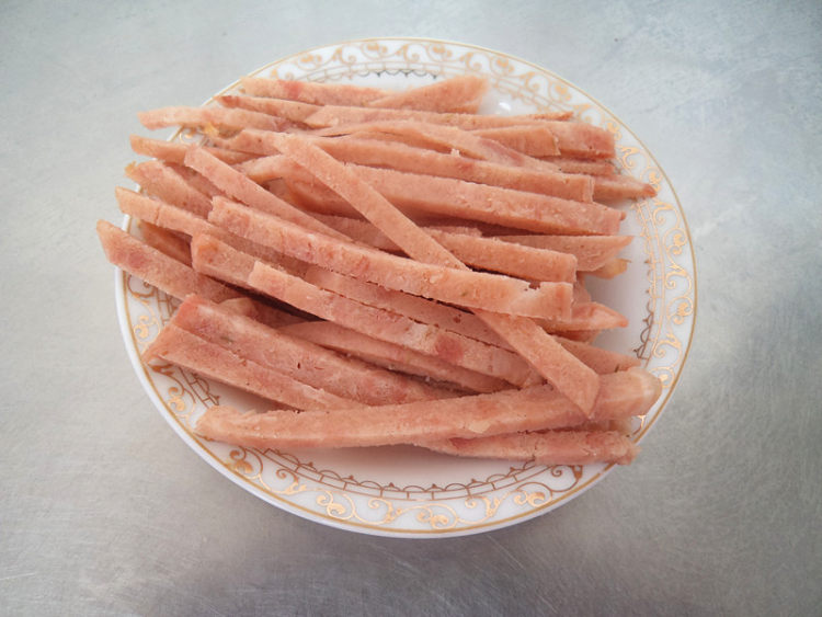 土豆丝拌火腿步骤6