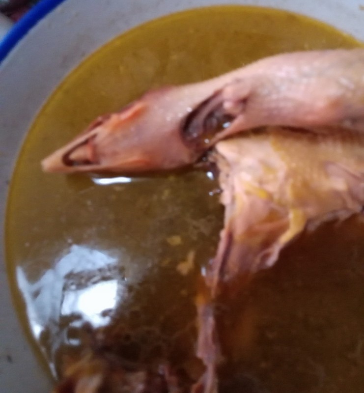 紫菜豌豆鸡汤步骤3