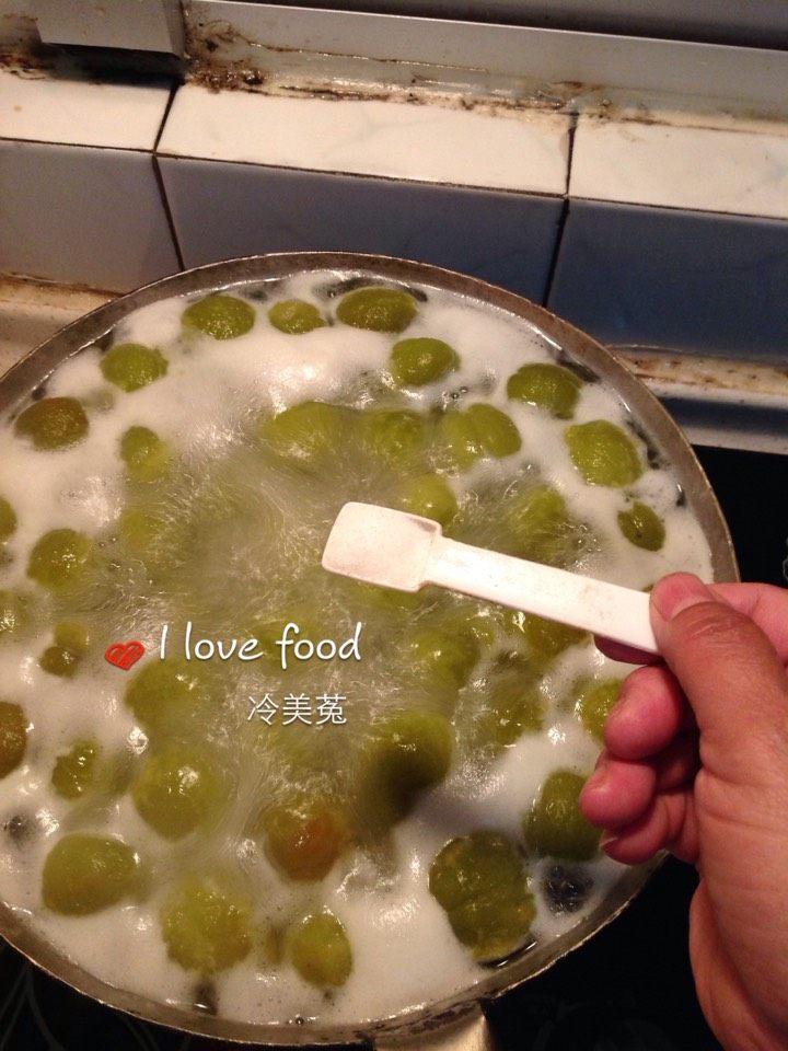 青杏果酱步骤4