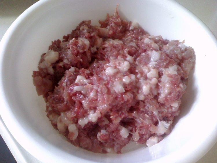 肉末红薯粉步骤1