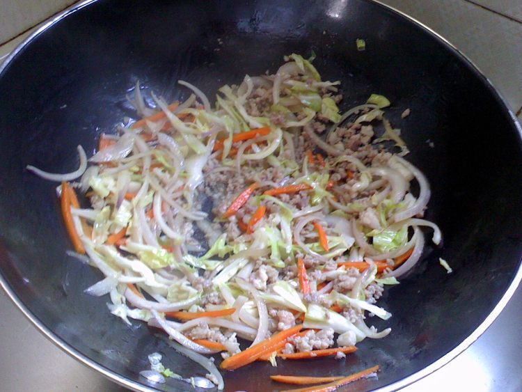 肉末红薯粉步骤7