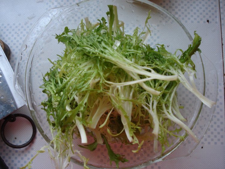 凉拌苦菊甘蓝步骤2
