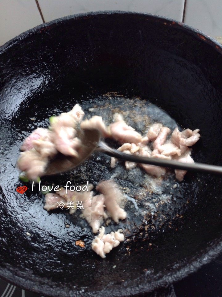 尖椒豆片步骤8
