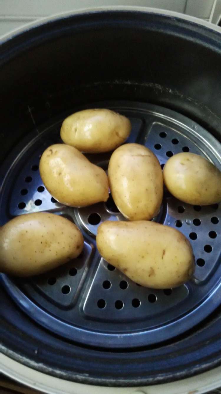芝麻土豆泥步骤2