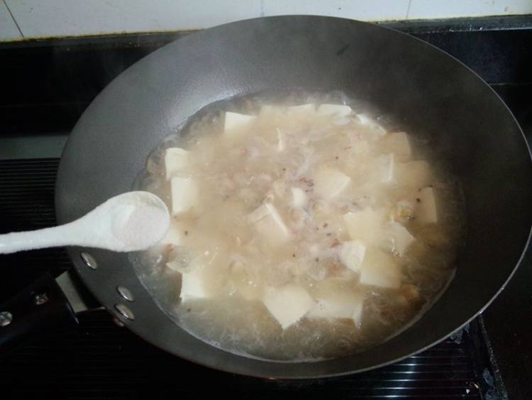 白蛤豆腐羹步骤11