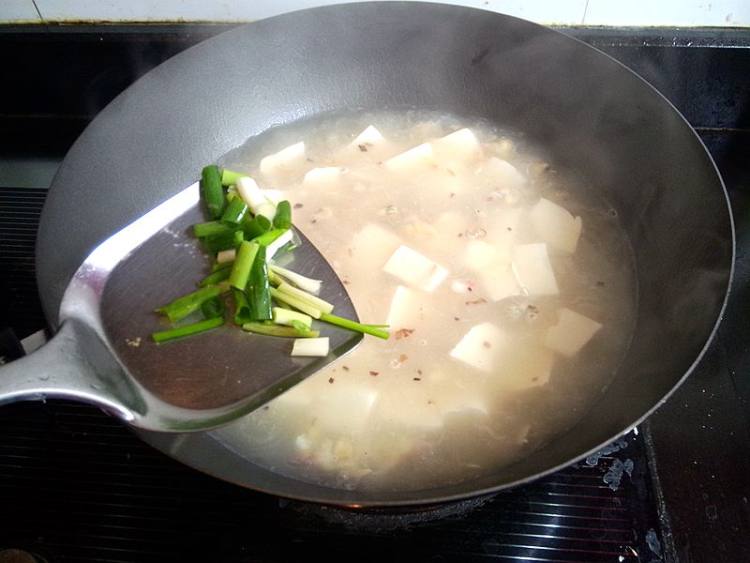 白蛤豆腐羹步骤14