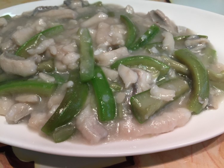 丝瓜带鱼步骤18