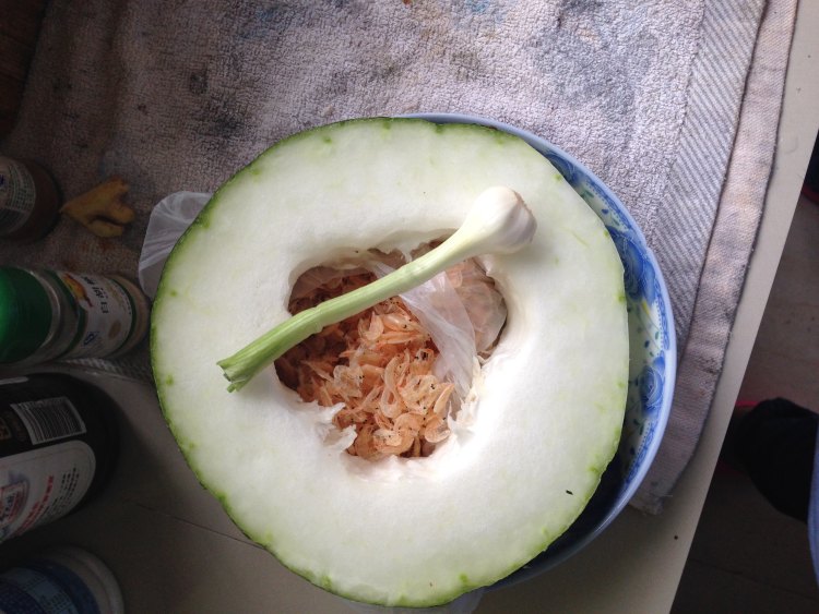 冬瓜烧虾米步骤1