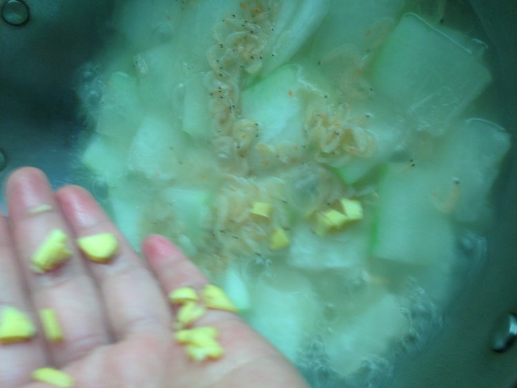 冬瓜烧虾米步骤7