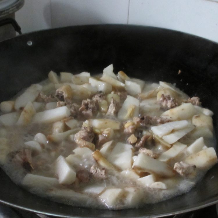 山药烧鸡肉步骤6