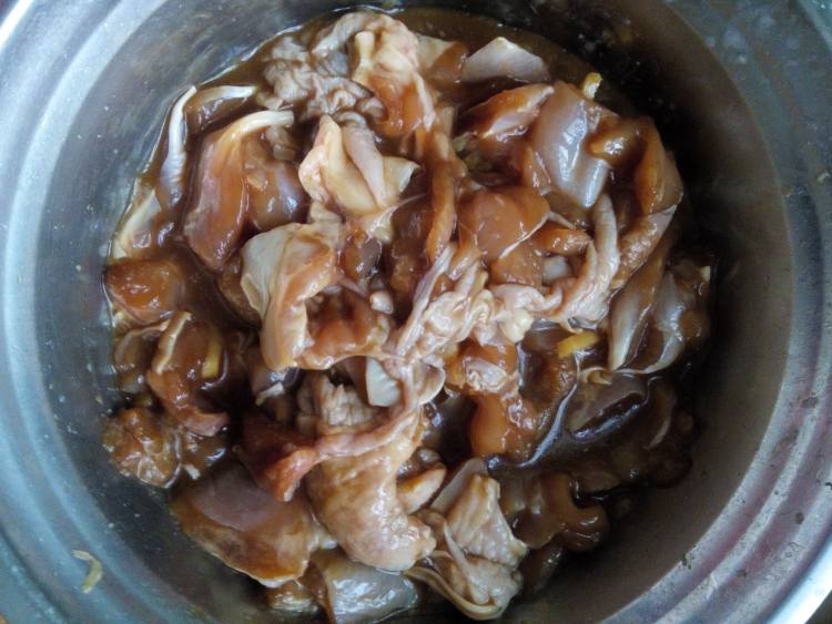鲜香菇蒸鸡腿肉步骤5