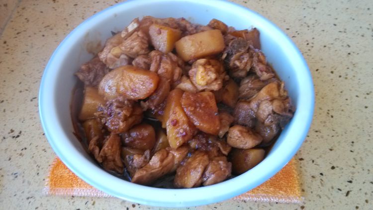 土豆烧鸡公步骤7