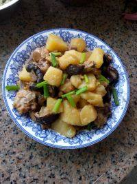 土豆香菇烧鸡腿步骤17