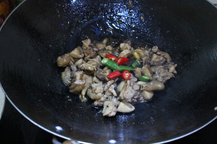 香菇滑鸡步骤11
