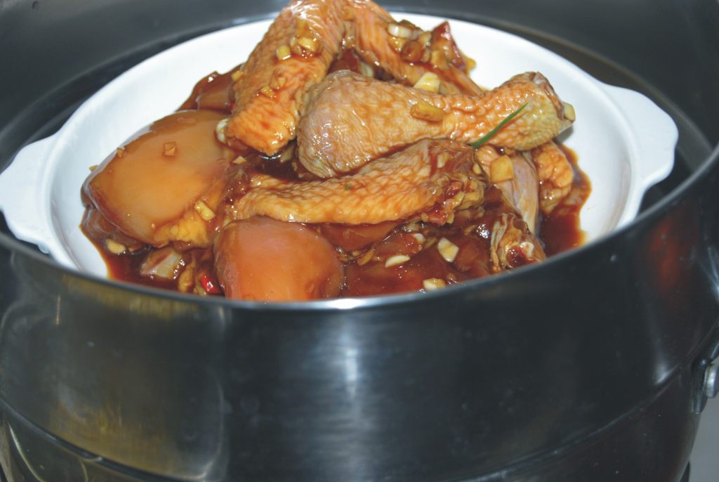清蒸滑鸡步骤4