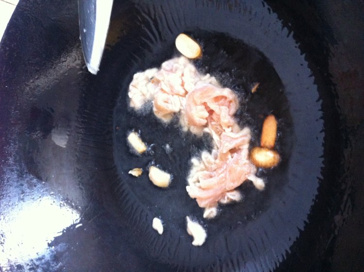 毛豆鸡丝步骤7
