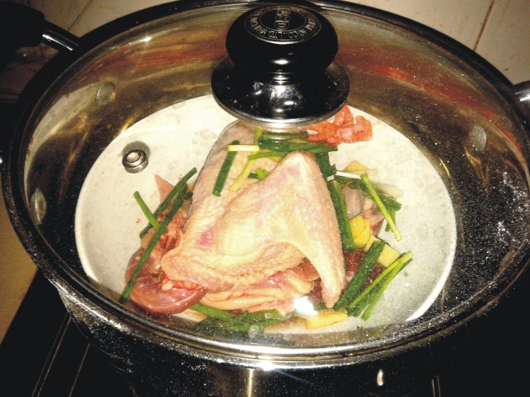 清蒸乳鸽步骤4
