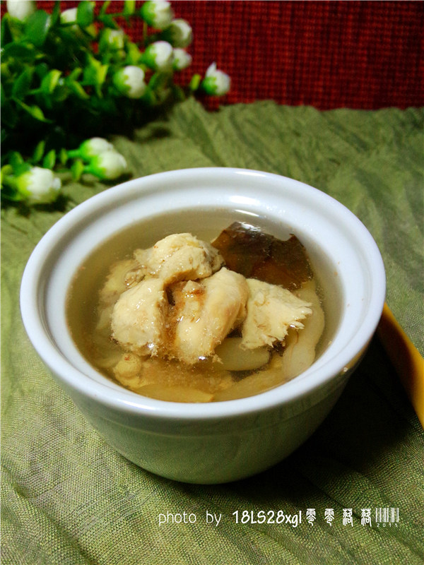 鱼腥草麦冬炖鸡汤步骤11